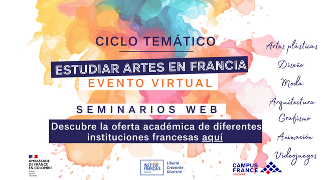 Ciclo temático : estudiar artes en Francia 